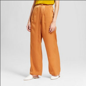 Mossimo Rust Orange Wide Leg Pant